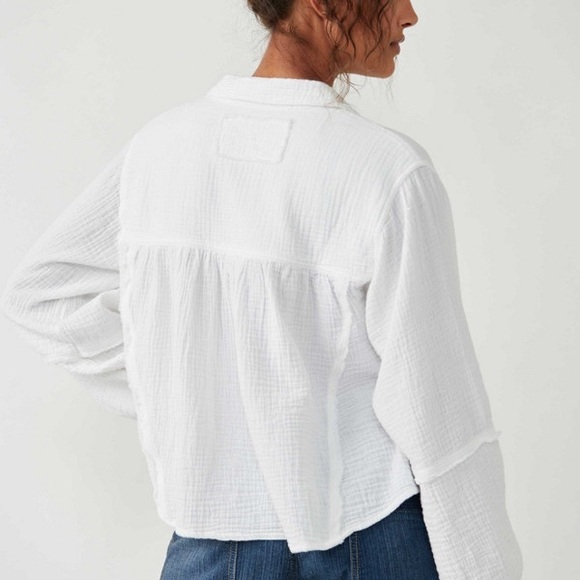 Free People Yucca Double Cloth Top - Picture 4 of 10